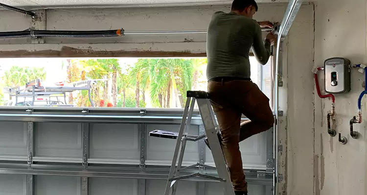 Garage Door Tension Spring Replacement in Davie, FL