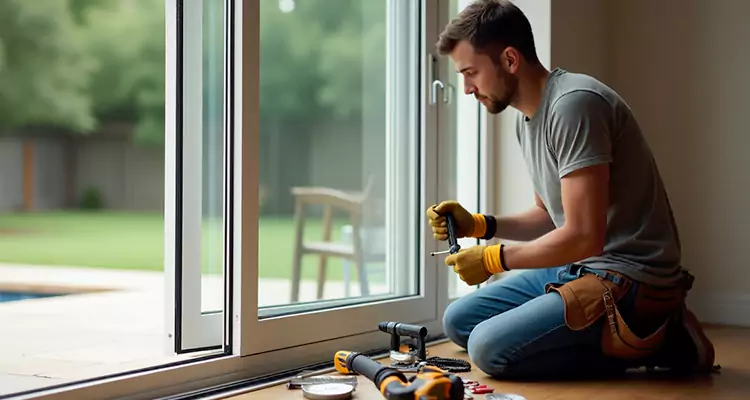 Squeaky Sliding Patio Doors in Davie, FL