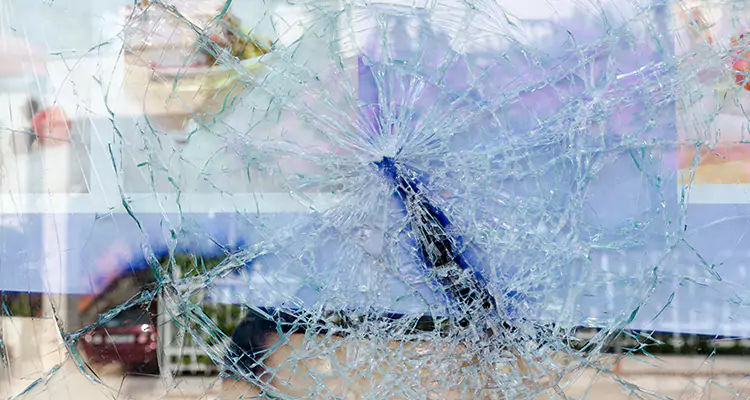 Cracked Glass Balcony Door Repair in Davie, FL