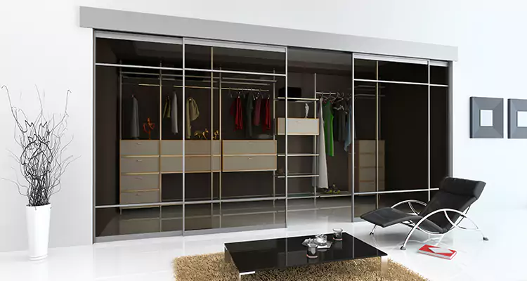 Double Sliding Closet Barn Doors Installation in Davie, FL