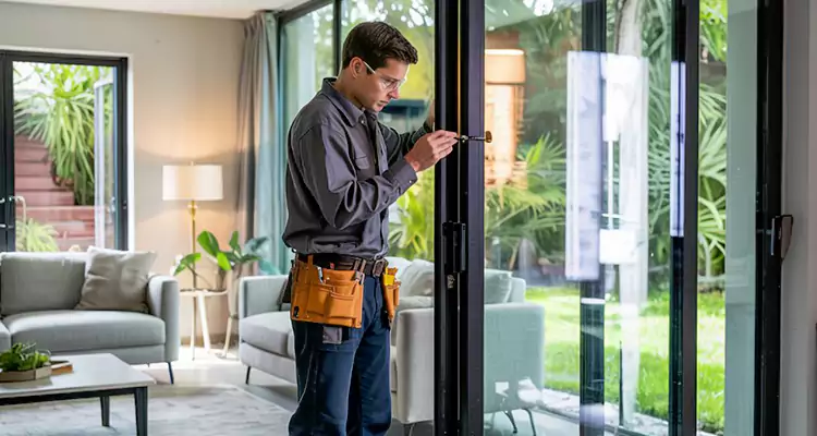 Sliding Door Jamb Lock Repair in Davie, FL
