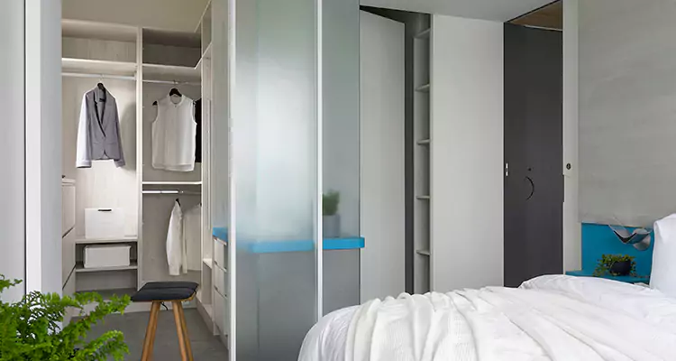 Closet Door Bi Fold Installation in Davie, FL