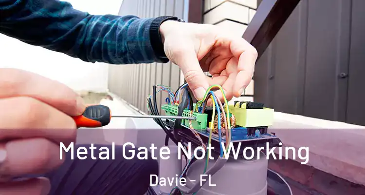  Metal Gate Not Working Davie - FL