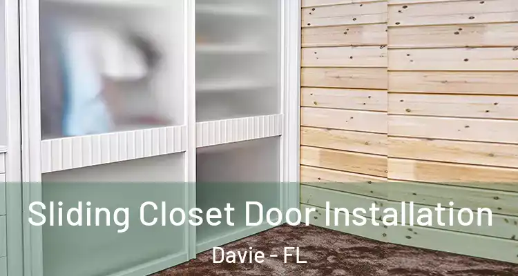  Sliding Closet Door Installation Davie - FL